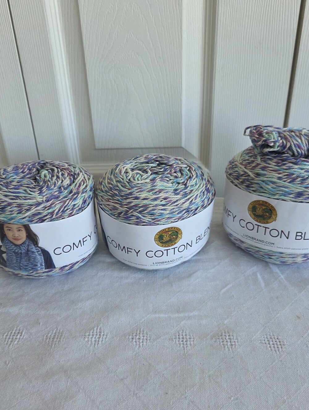 Comfy Cotton Blend Yarn - Multicolor Pastel Lot